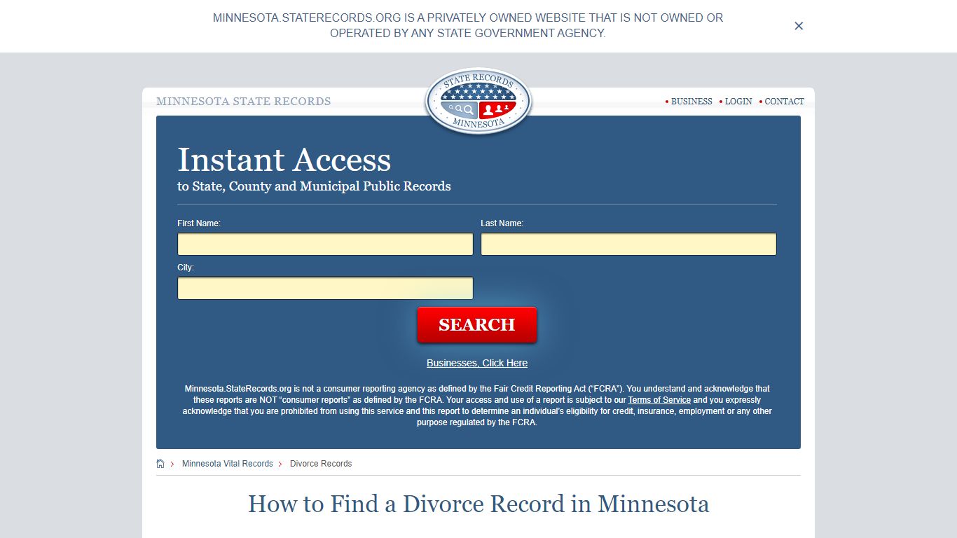 How to Find a Divorce Record in Minnesota - StateRecords.org